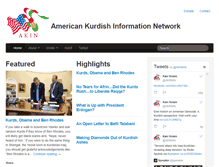Tablet Screenshot of kurdistan.org